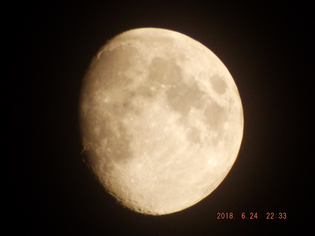 2018/06/24（日）のお月様