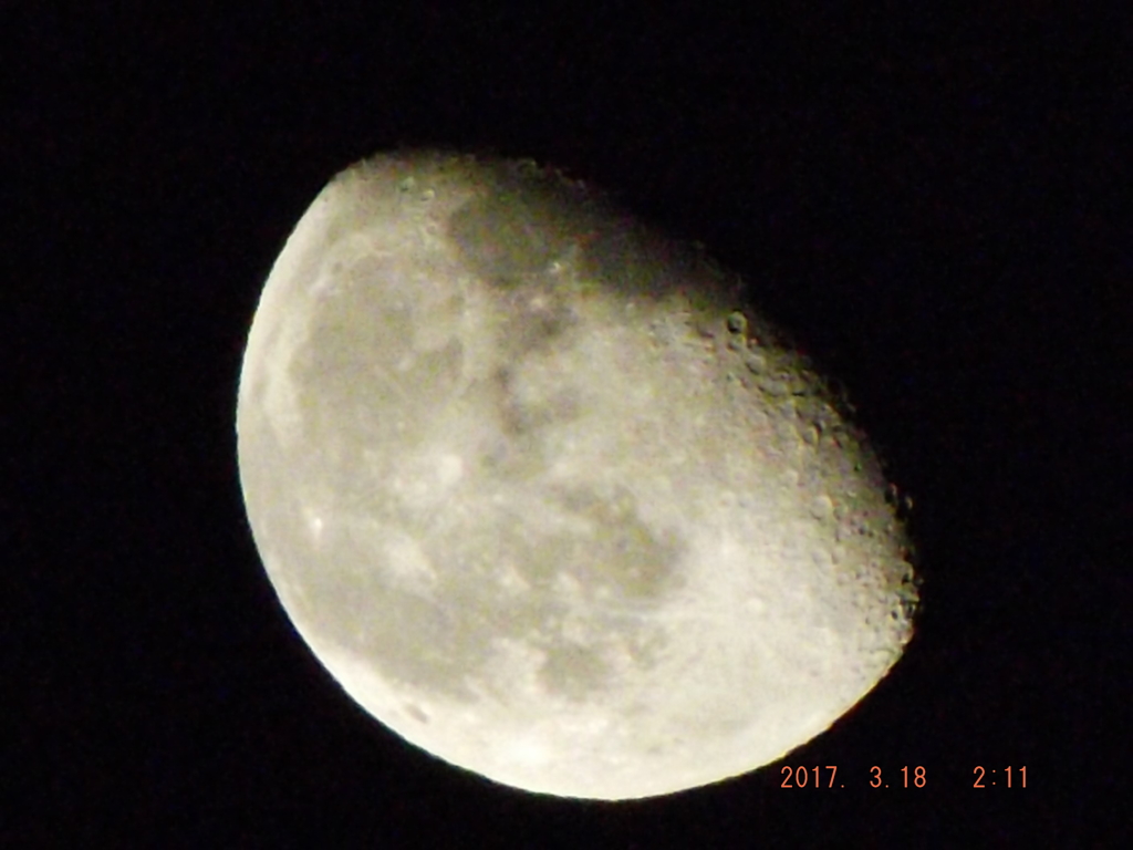 2017/03/18（土）のお月様