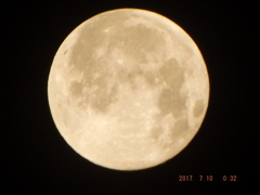 2017/07/10（月）のお月様