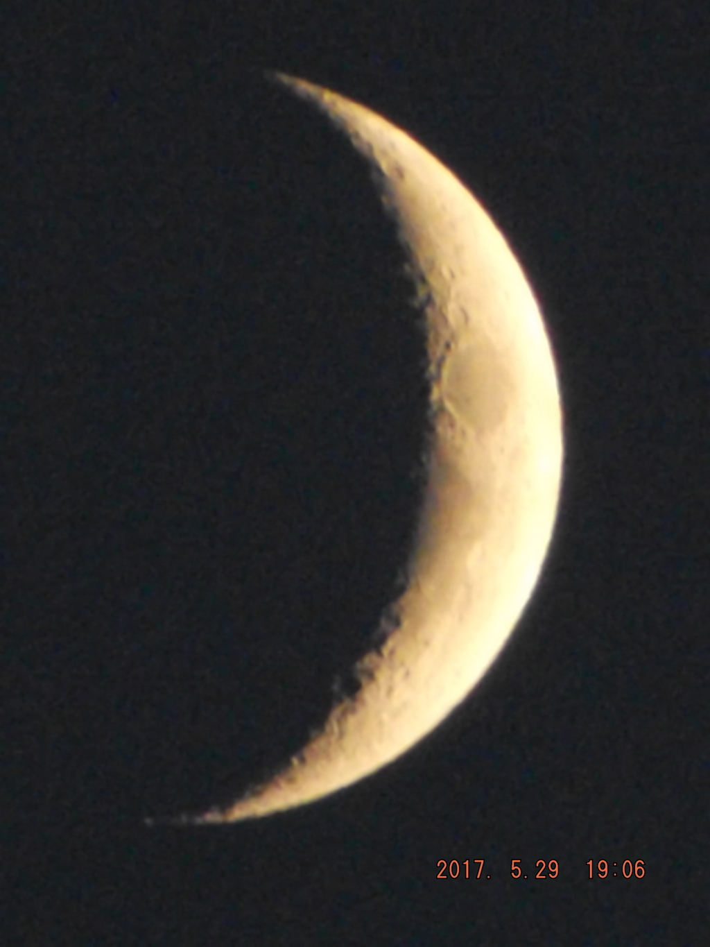 2017/05/29（月）のお月様