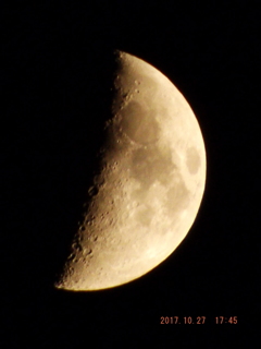 2017/10/27（金）のお月様
