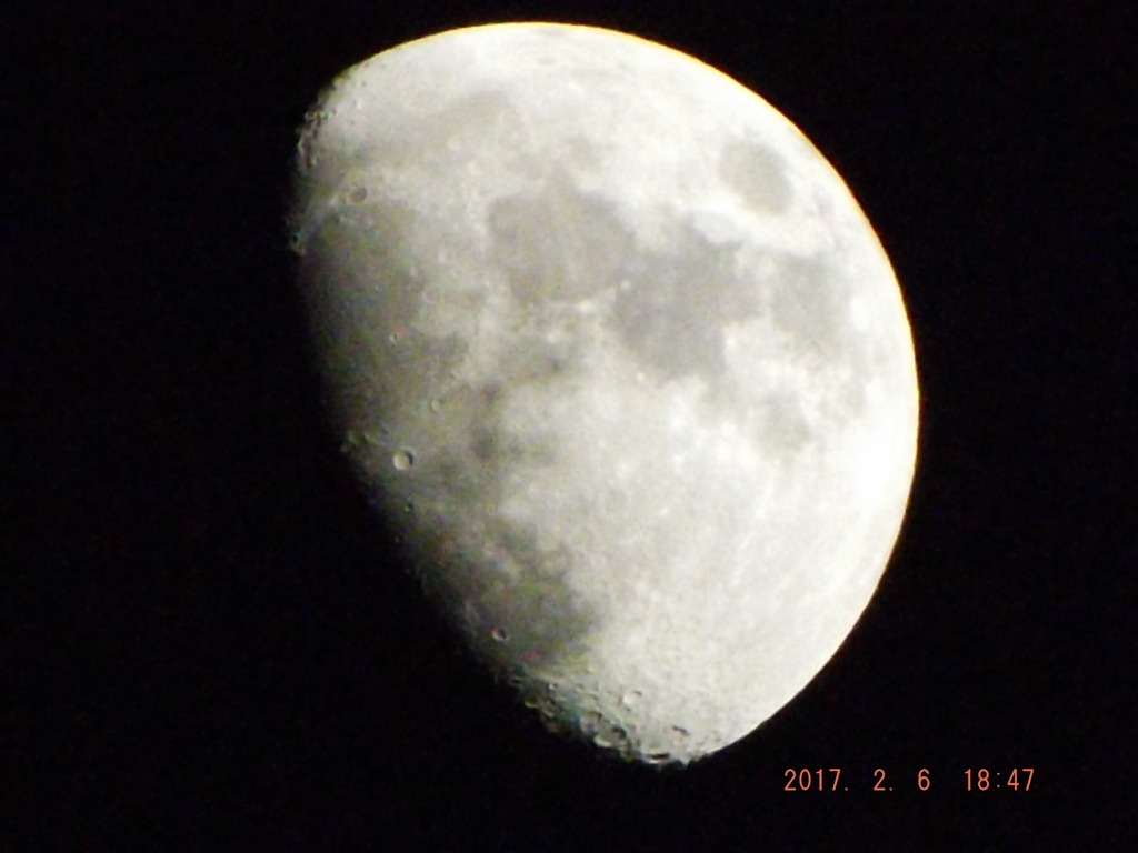 2017/02/06（月）のお月様