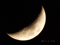 2017/02/02（木）のお月様