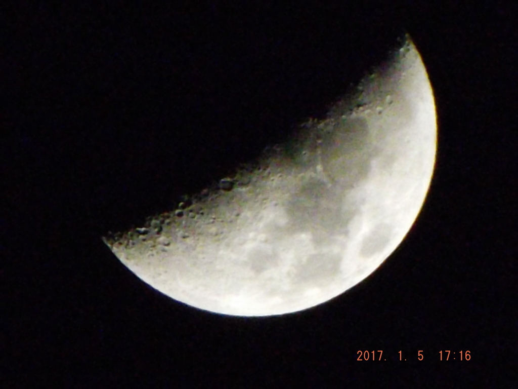 2017/01/05（木）のお月様