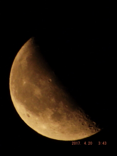 2017/04/20（木）のお月様