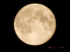 2018/05/01（火）のお月様