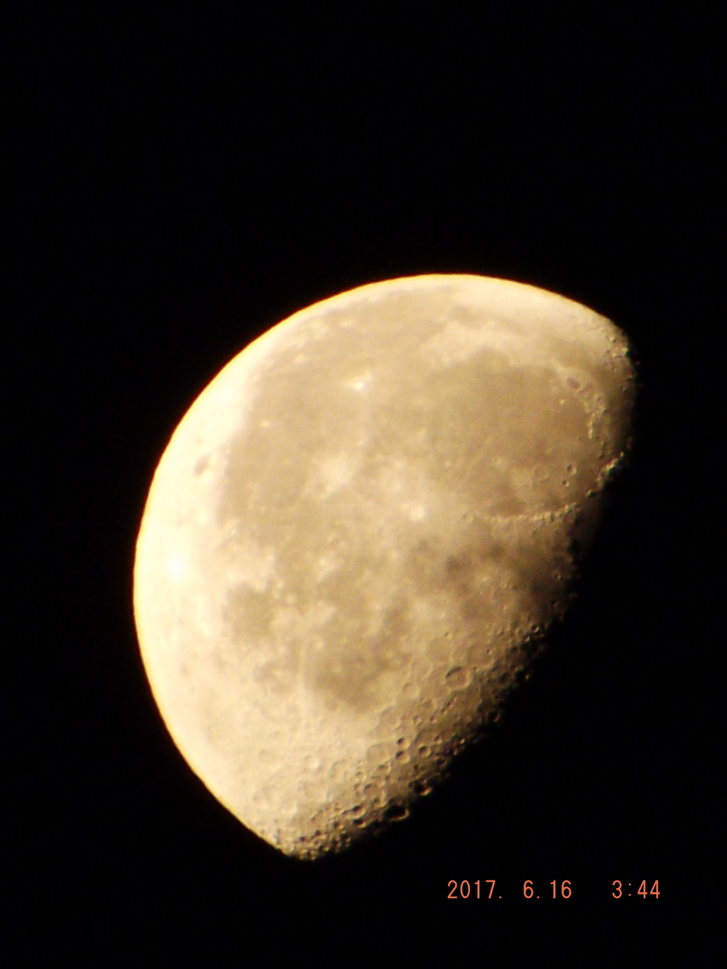 2017/06/16（金）のお月様