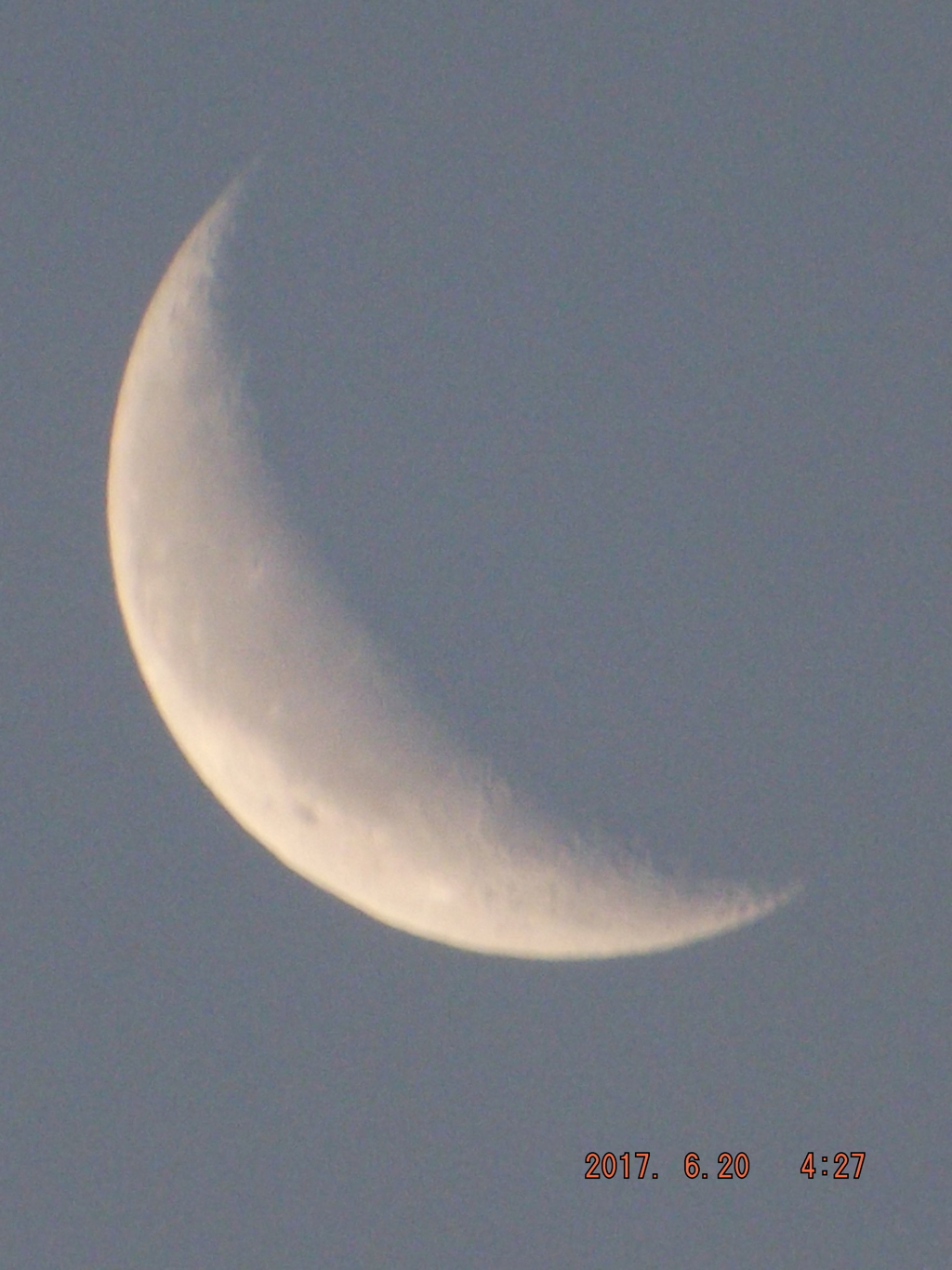 2017/06/20のお月様