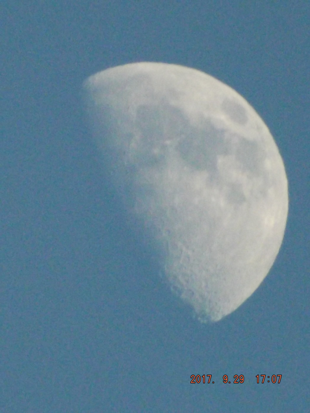 2017/09/29（金）のお月様