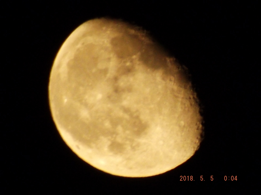 2018/05/05（土・祝）のお月様