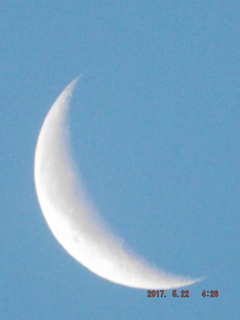 2017/05/22（月）のお月様