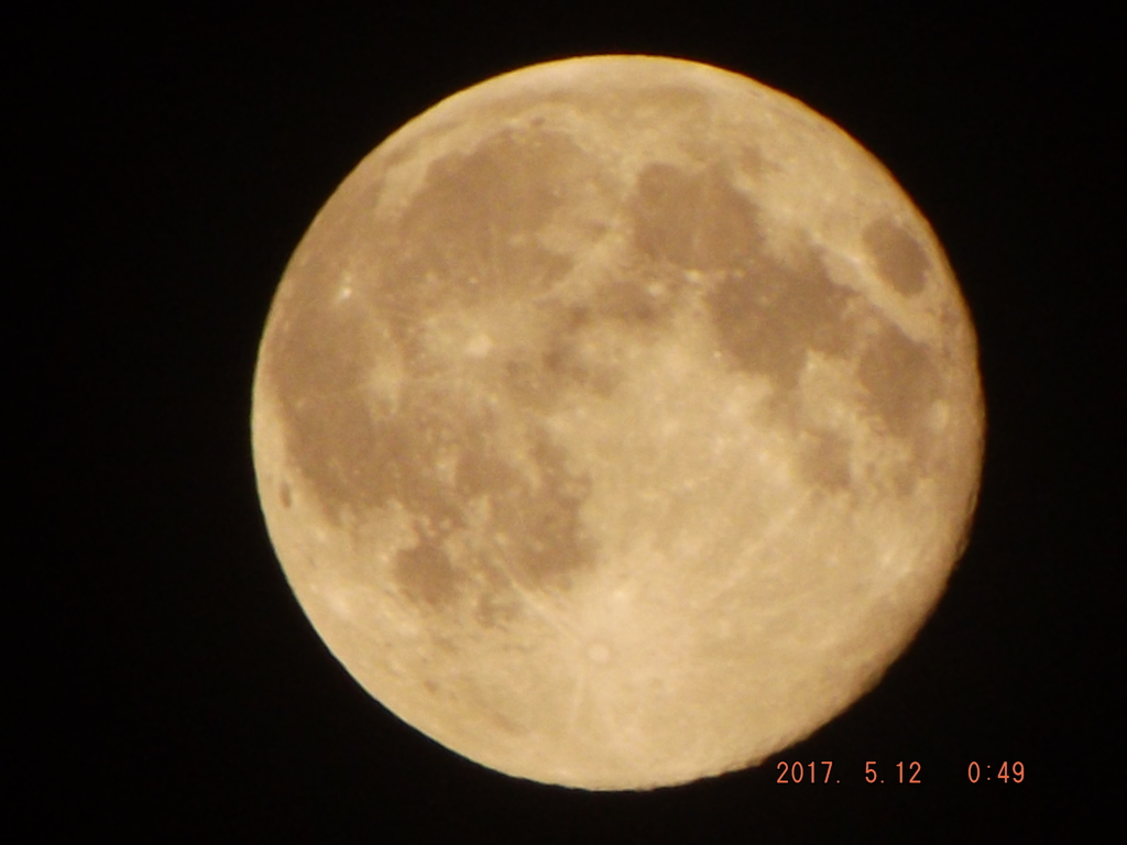 2017/05/12（金）のお月様