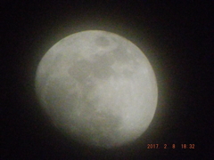 2017/02/08（水）のお月様