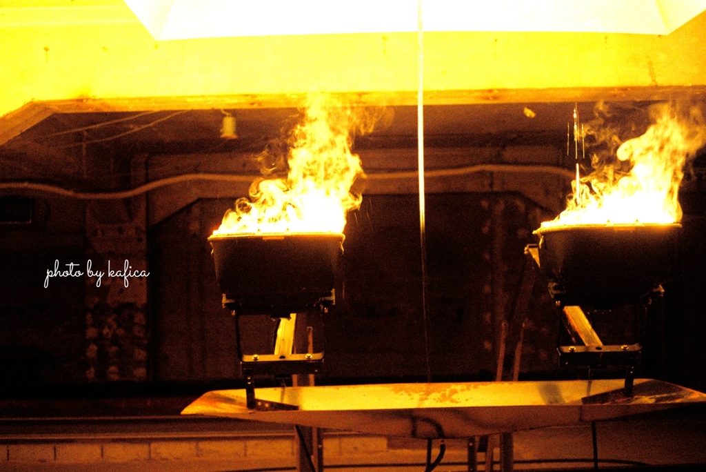 Art is like a burning flame
