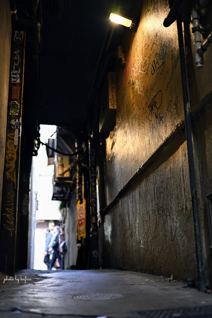 路地裏に誘われて