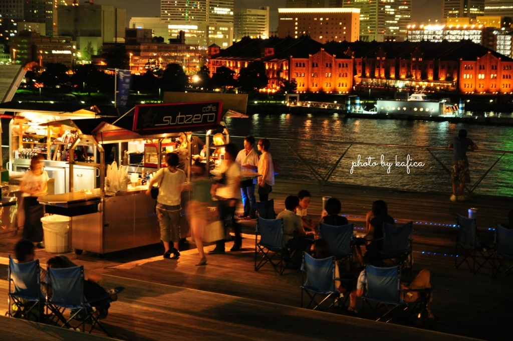素敵な夜景と素敵な時間を