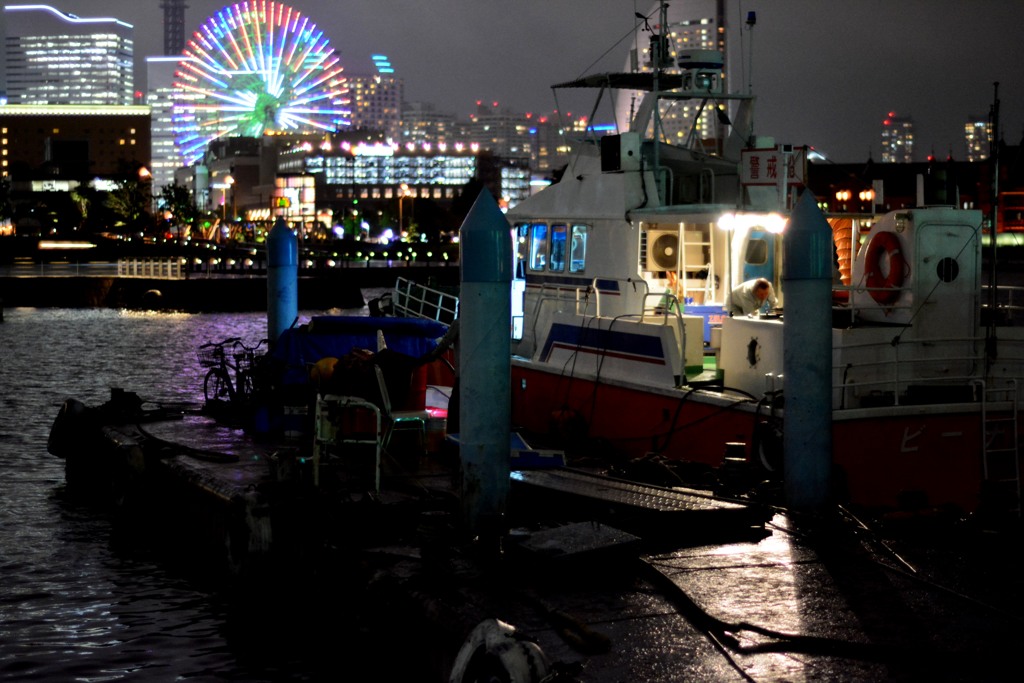 みなとみらいの夜