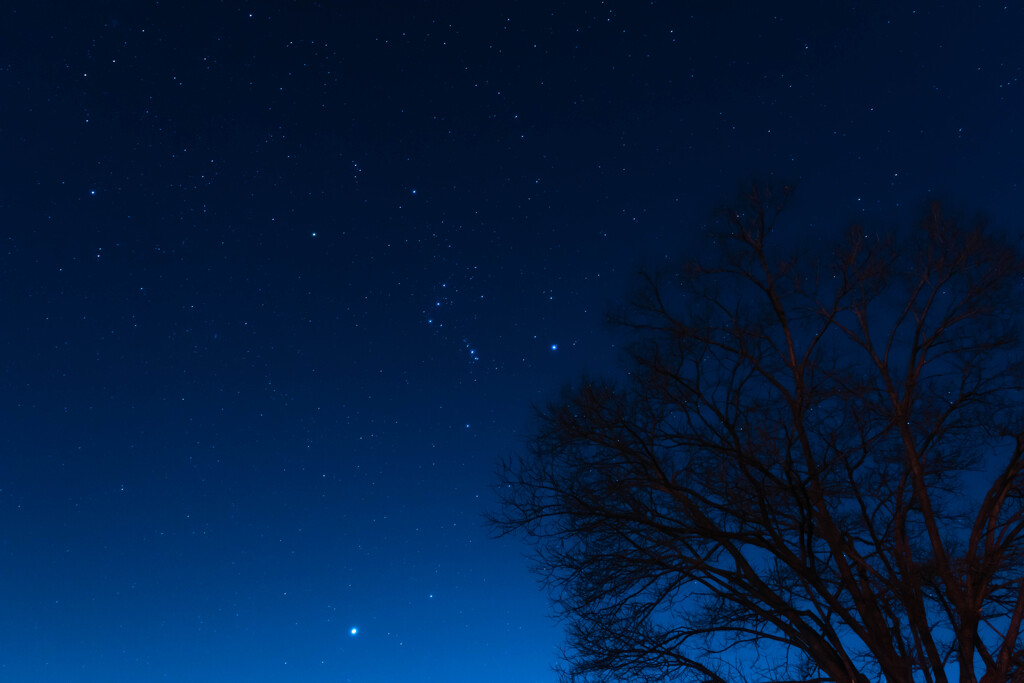 余呉湖の星空☆