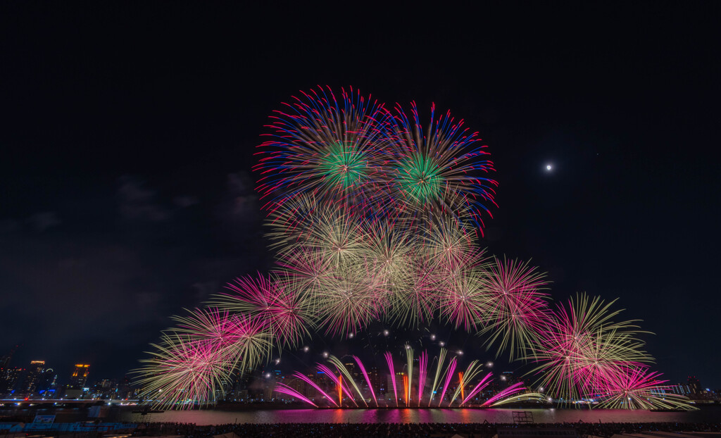 なにわ淀川花火大会①