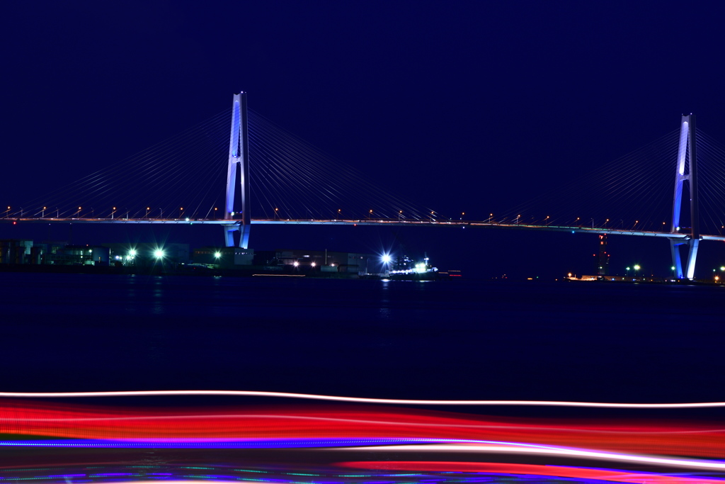 名古屋港の夜景