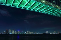 緑の夜景