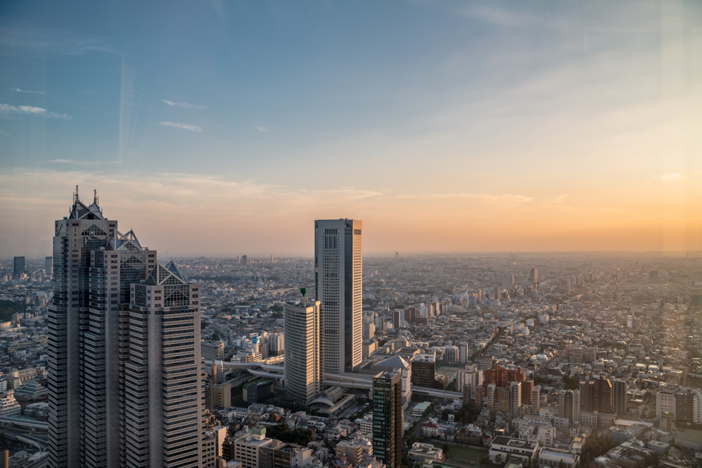 新宿夕景