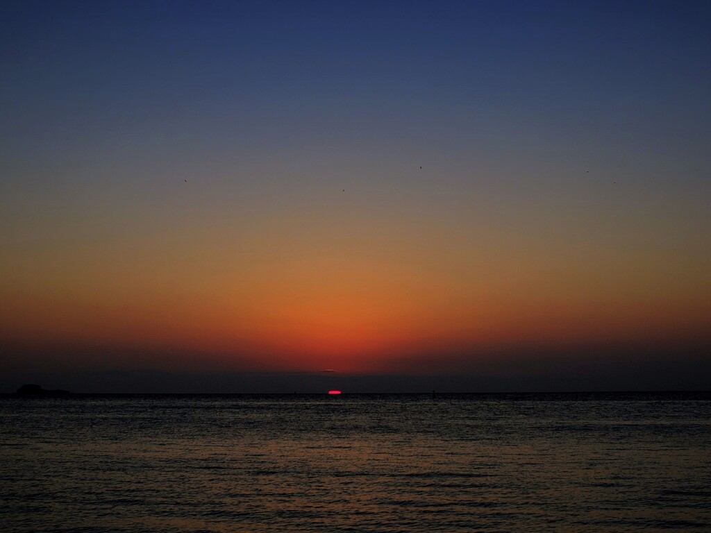 日没残照