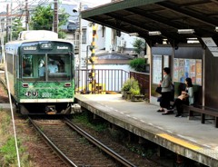 嵐電「宇多野」駅