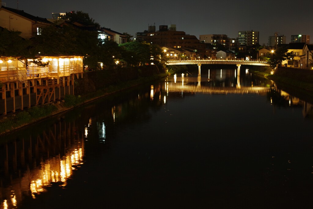 浅野川夜景