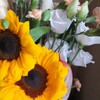 花瓶のひまわり