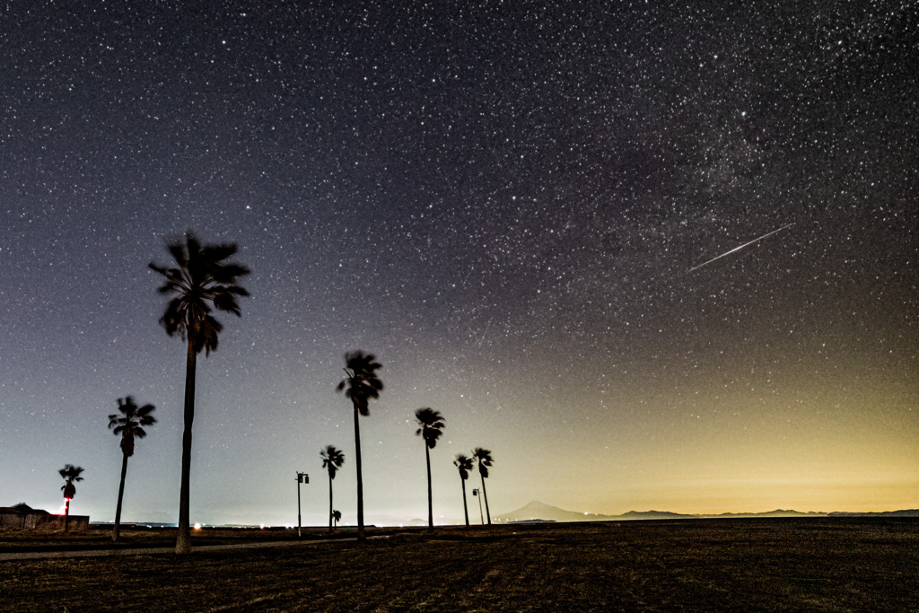 超適当に星景写真