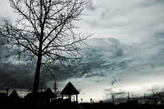 怪しい雲行き