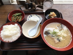タラ汁定食