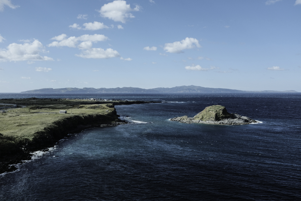 1810-利尻から礼文島遠望