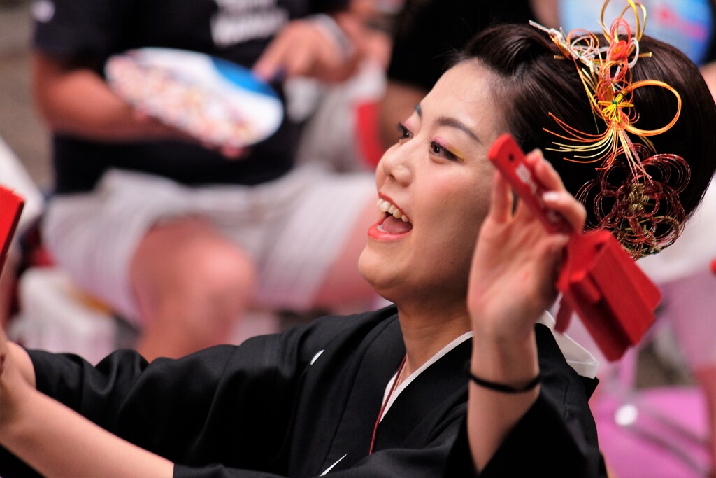 2019よさこい祭りの踊り子たち 30