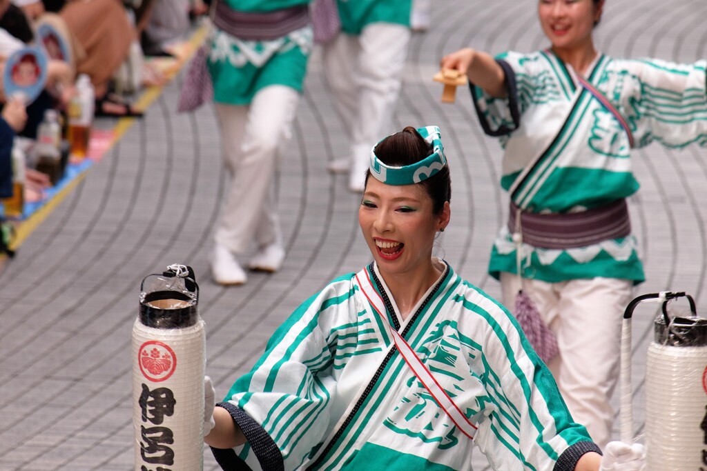 2019よさこい祭りの踊り子たち 19