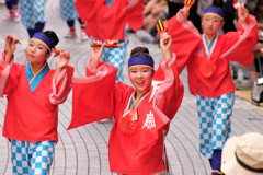 2019よさこい祭りの踊り子たち 14