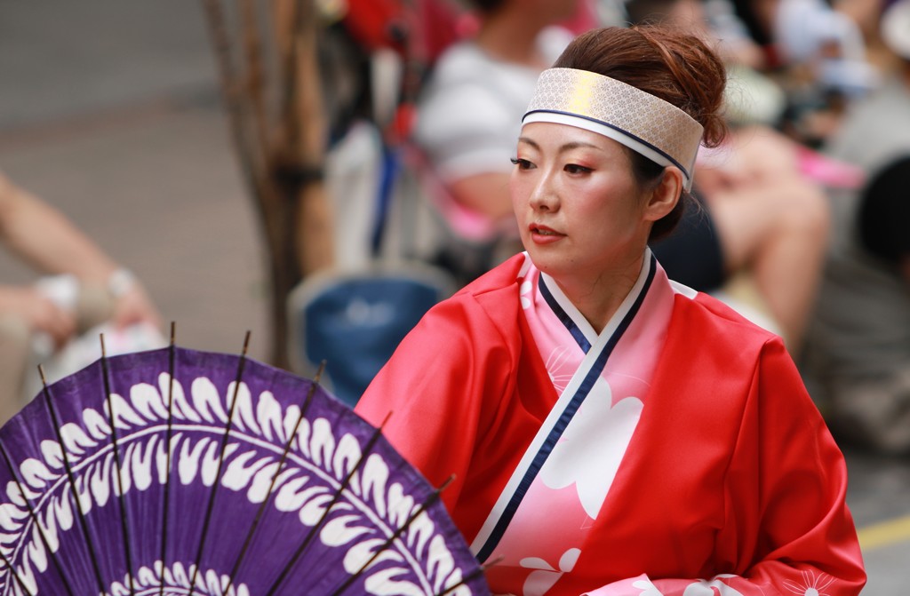 よさこい祭り 踊り子（７）