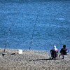 夫婦で釣り