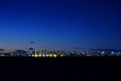 黄昏の東京湾岸