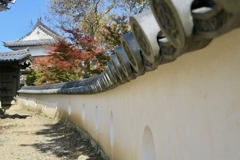 秋の備中松山城