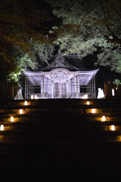 1300年祭ライトアップin平泉寺