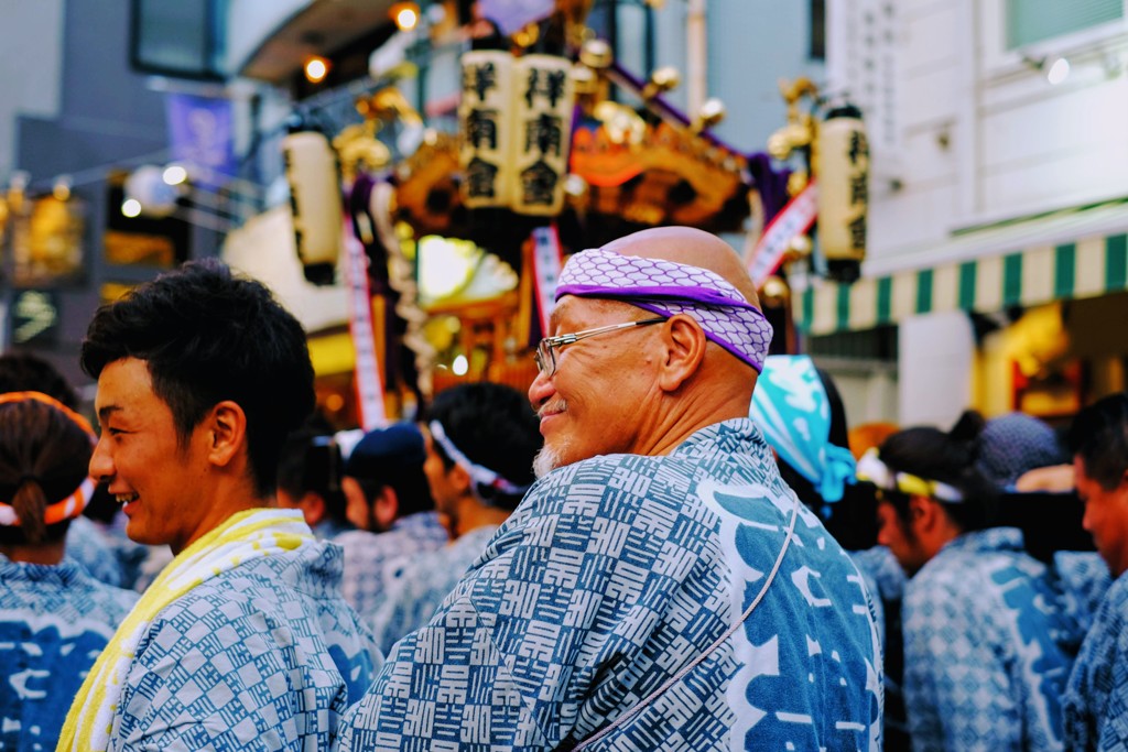 秋の祭り