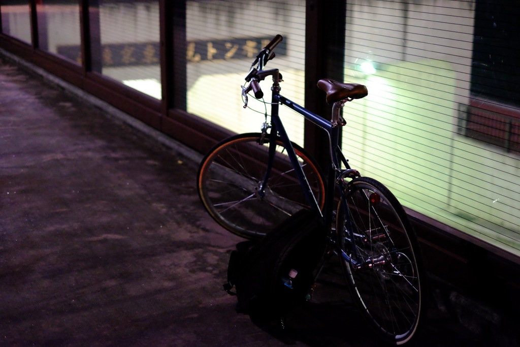 夜 自転車