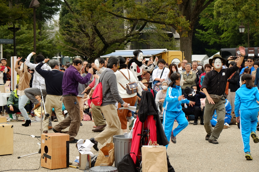 はじける上野