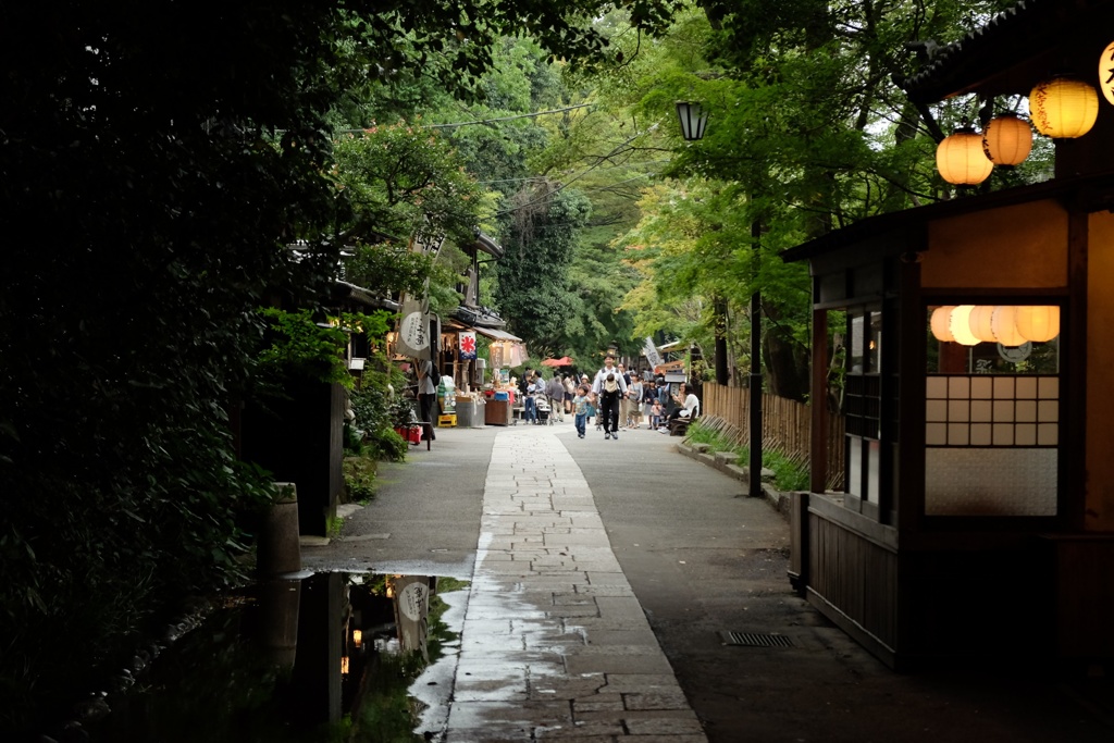 深大寺、東京の西