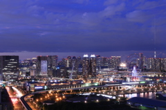 お台場　夜のはじまり。
