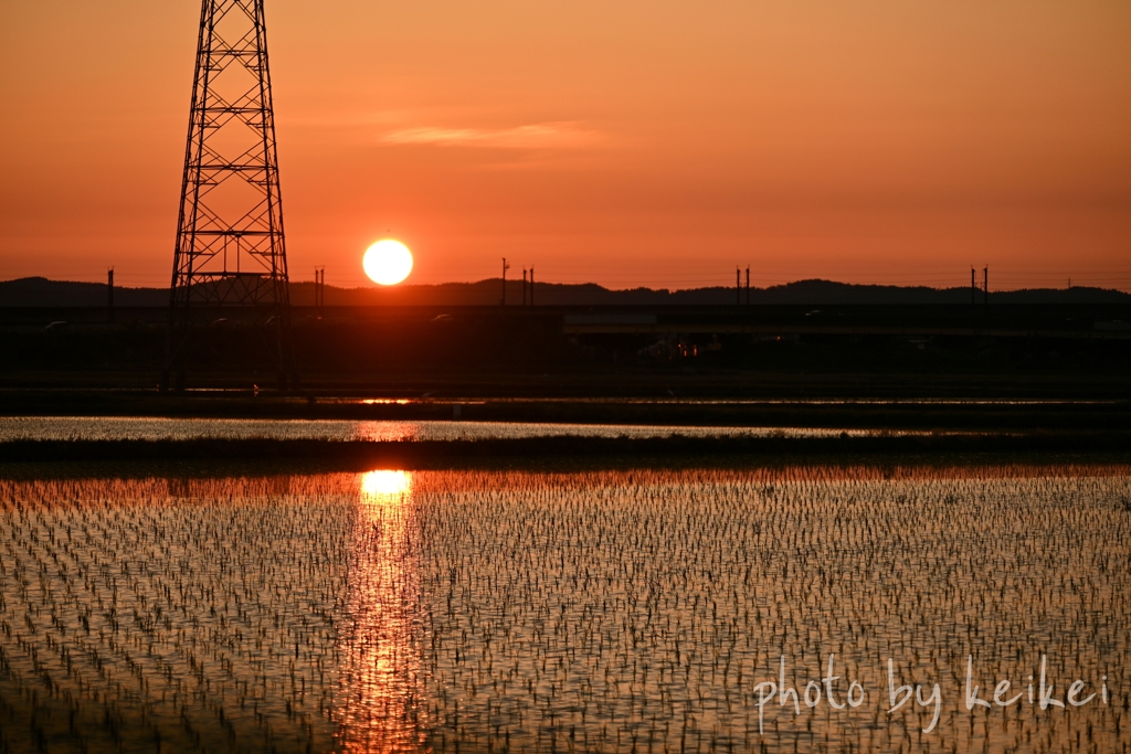 ５月の夕景３