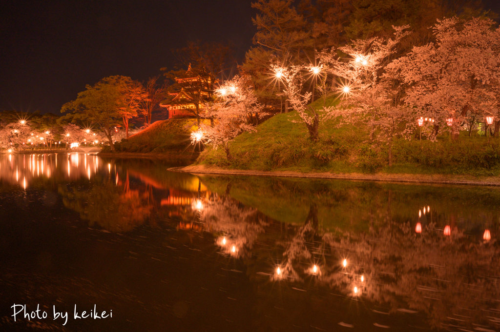 夜桜３