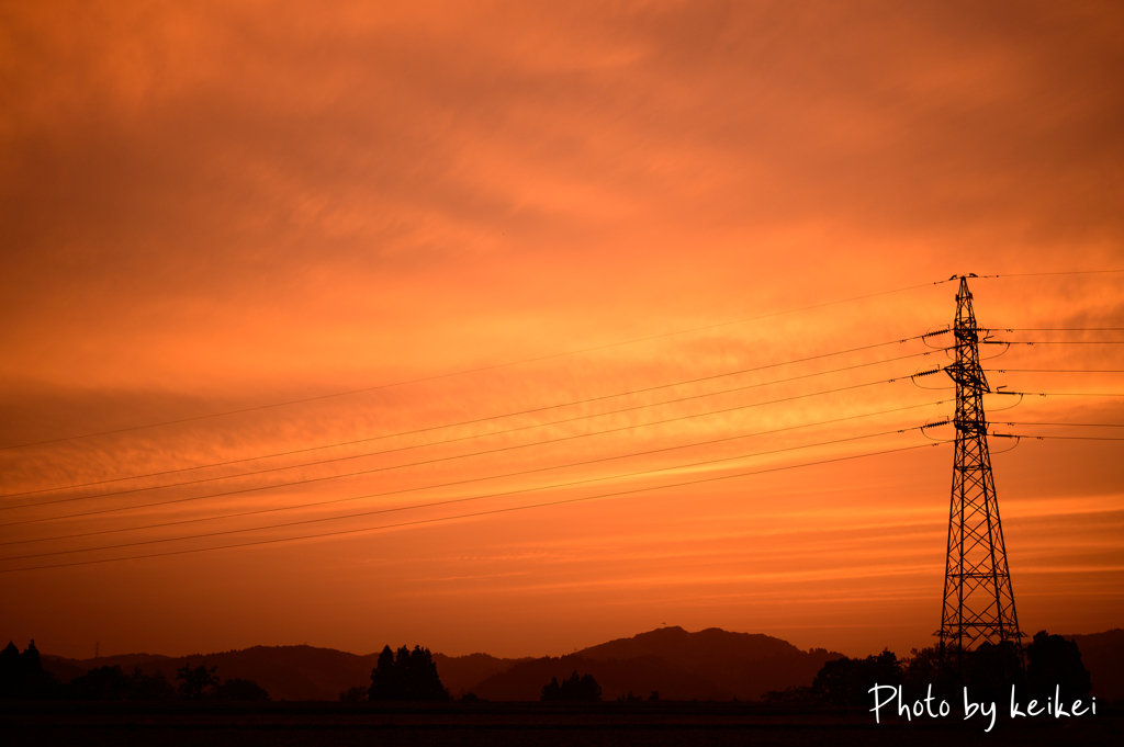 燃ゆる空